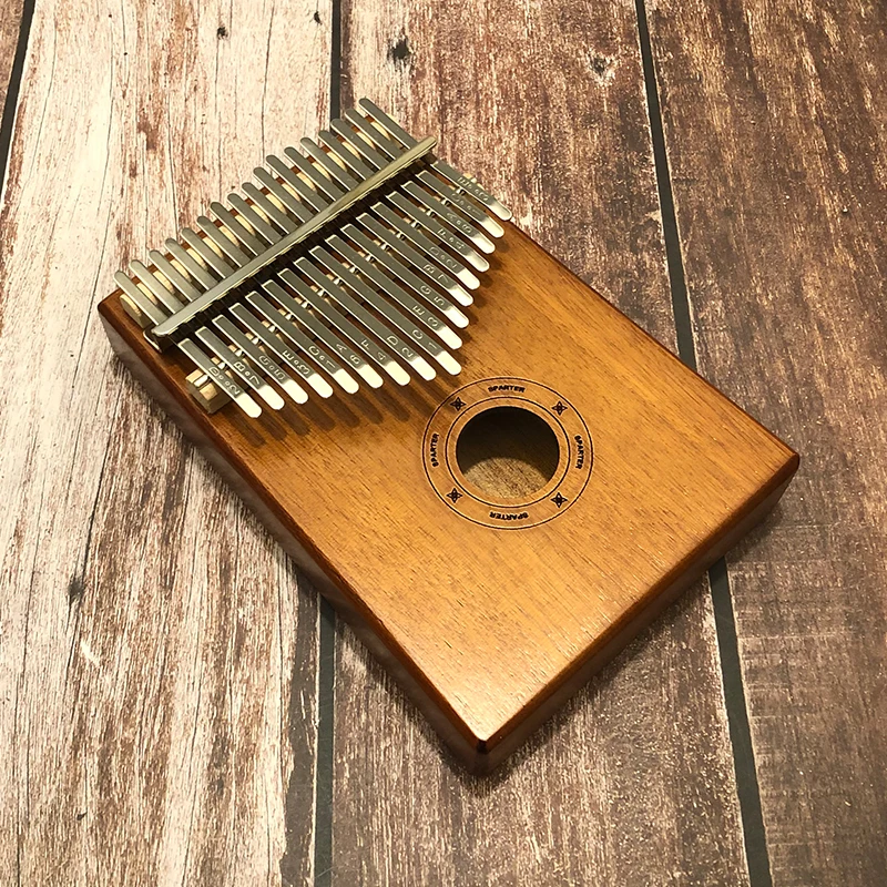 

17 Key Kalimba African Solid Pine Bamboo Mahogany Thumb Finger Piano Sanza Mbira Calimba Percussion Wood Musical Instruments