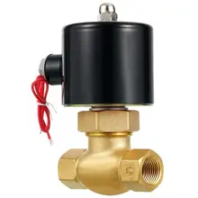 Свяжитесь с нами-20 2L-20 3/" BSPT 2 Позиции 2Way NC Hi-Temp латунь паровой электромагнитный клапан DC12V/24 V AC24/36 V/110 V/220 V/380 V PTFE пилот
