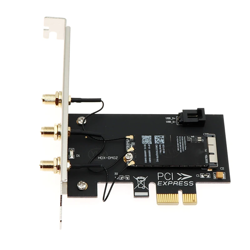 Адаптер беспроводной AC 1750M двухдиапазонный PCI E bcm9360cs BT4.0 адаптер переменного тока