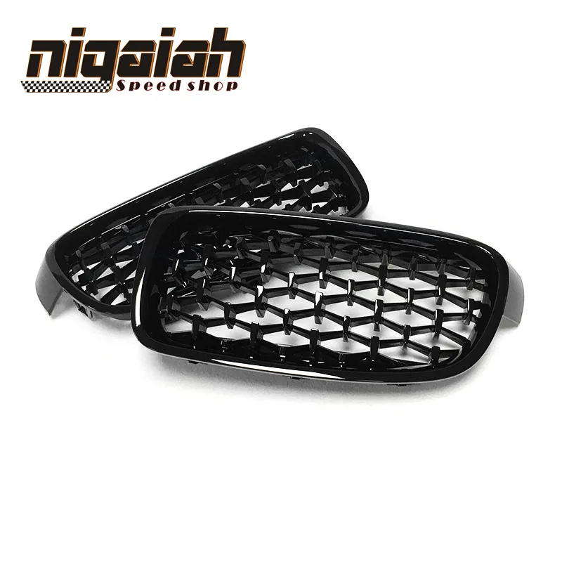 

ABS New diamond style grill For BMW 3 series F30 F31 F35 Racing Grills Front Kidney Grille Three styles 2012-2016