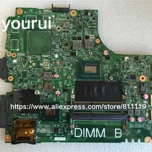 Yourui для материнская плата для Dell 14R-5421 5421 3421 Тетрадь 0606R4 606R4 CN-0606R4 платы с i5-3337U Процессор 12204-1 DNE40-CR