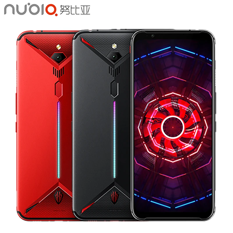 

Original Nubia Red Magic 3 Game Mobile Phone 6.65" 8GB RAM 128GB ROM Snapdragon 855 Octa-core Android9.0 48MP 5000mAh Samrtphone