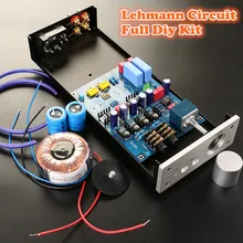 Копия lehmann схема E-01 стереонаушники усилитель двойной выход наушников усилитель diy наборы