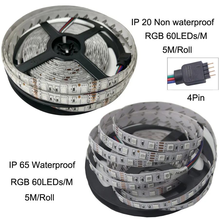Светодиодная лента 5050 RGB RGBW / RGBWW WiFi 10 м 5 12 В постоянного тока светодиодная полоса