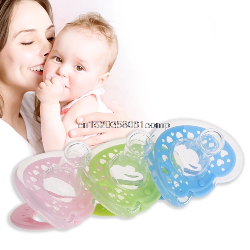 Baby Pacifier Soother Silicone Dummy Baby Biter Teether Soother Nipples
