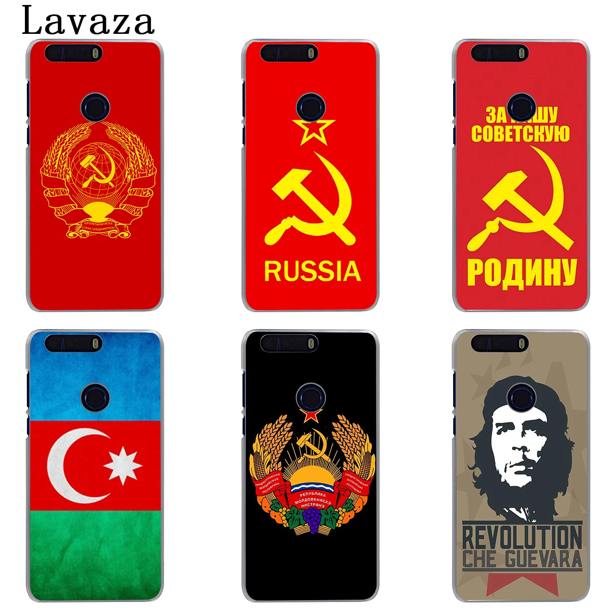 Lavaza Советский Союз Гранж флаг чехол для Huawei Y9 Y7 Prime 2018 2019 Honor 20 8A 8X 8 9 9X 10 Lite 7C 7X 7A Pro|case