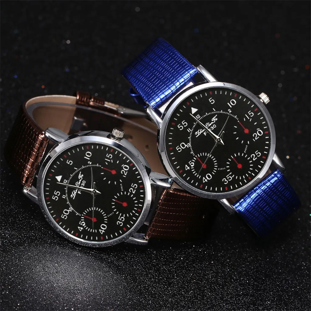 

zegarek meski 2019 Men's Leather Band Quartz Watch Fashion Man Brand Clock Male Watches Men Watch horloges mannen Dropshipping