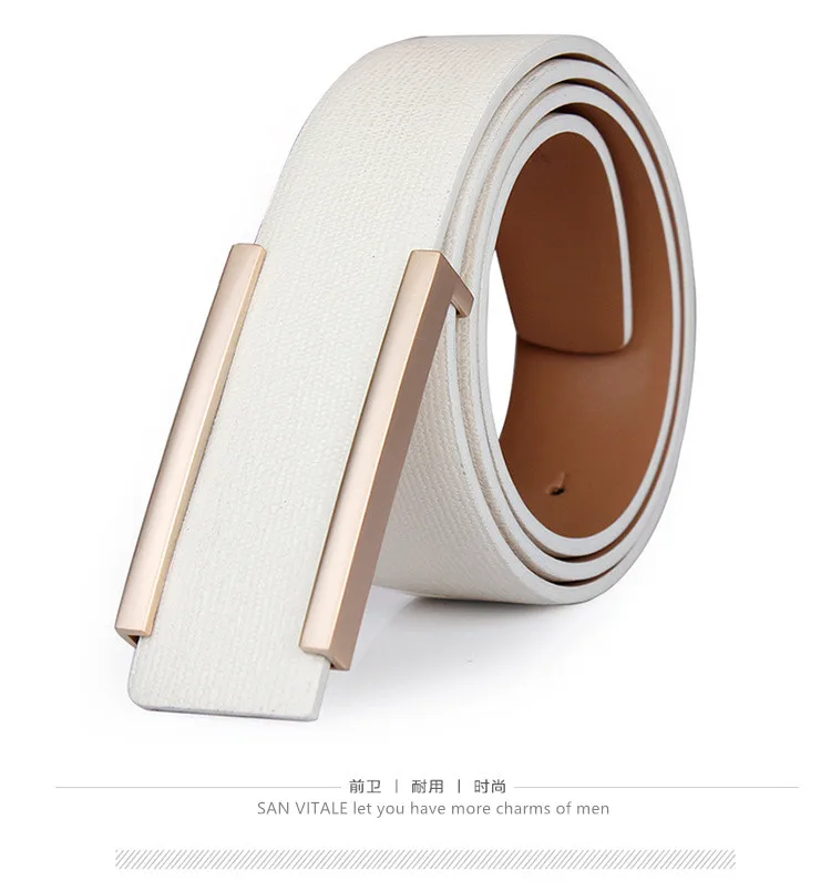 2017 New Designer Famous Brand Luxury Belts Men Male Waist Strap Faux Cowskin Leather Alloy Buckle Belt For Men Freeshipping