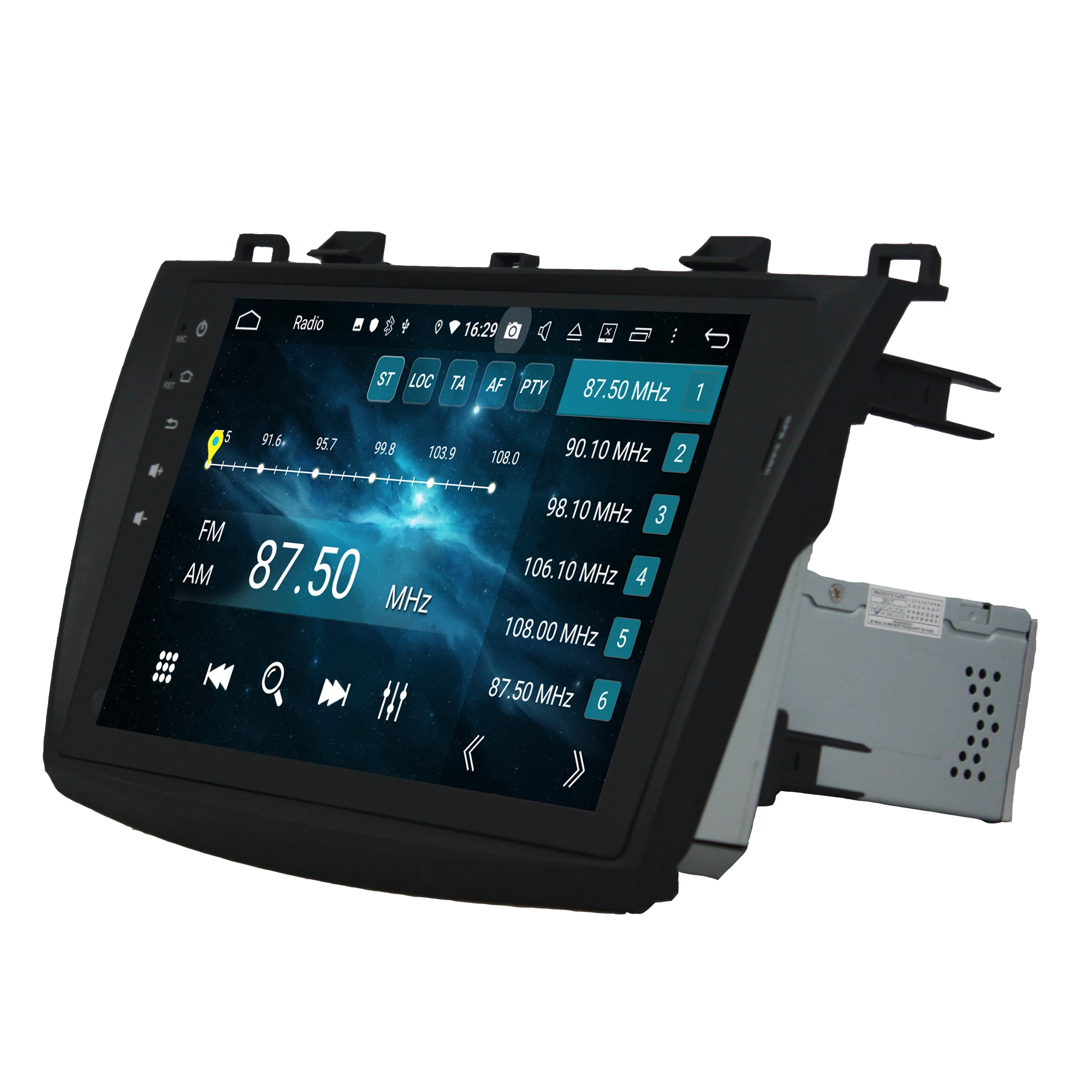 Excellent DSP Android 9.0 Octa Core 9" Car Radio DVD GPS for Mazda 3 2010 2011 2012 Car Audio Bluetooth 4.2 WIFI USB Mirror-link 1