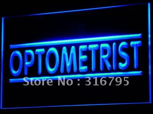 

i603 Optometrist Optical Shop Display LED Neon Light Sign On/Off Switch 20+ Colors 5 Sizes
