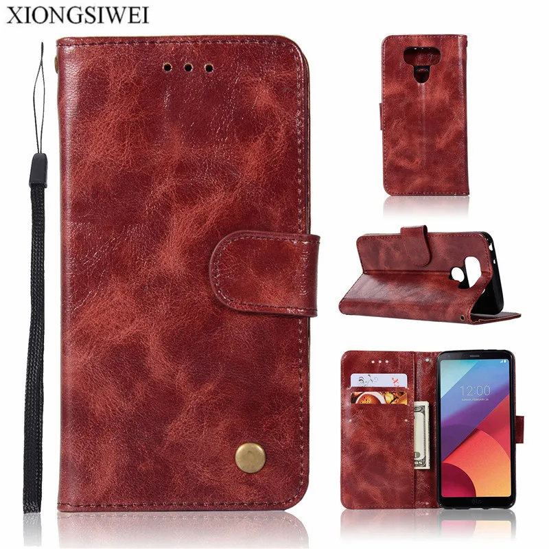 

For LG G6 Case LG G6 Case Cover 5.7 Wallet PU Leather Phone Case For LG G6 H870 H870DS H870S LG G 6 LG6 Case Flip Silicone Bag