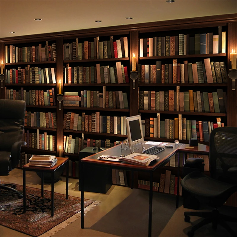 beibehang 3d simulation bookcase bookshelf wall paper cafe study bedroom bedroom recreation art office background wallpaper beibehang 3d simulation bookcase bookshelf wall paper cafe study bedroom bedroom recreation art office background wallpaper