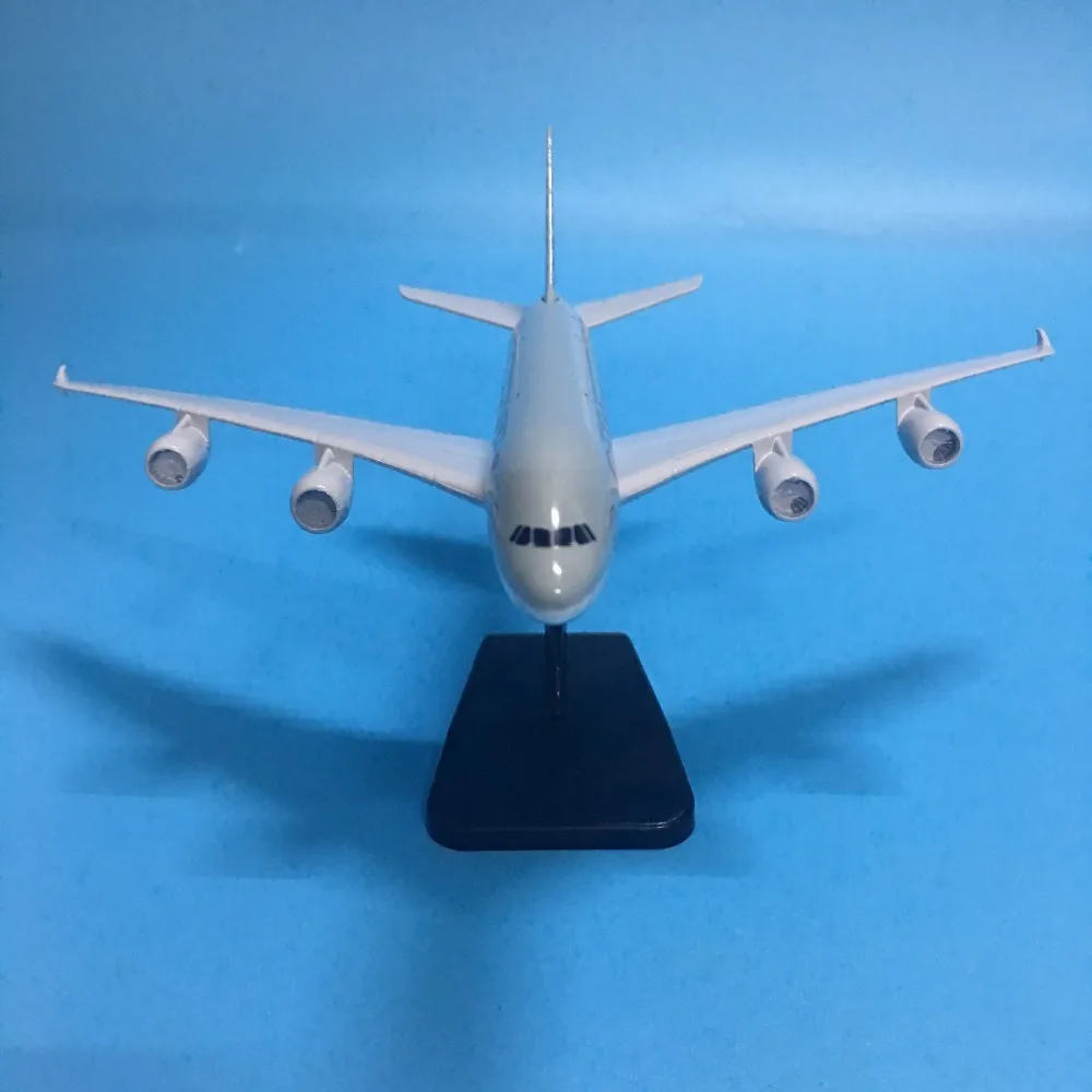 JASON TUTU 20cm Plane Model Airplane Model QATAR Airbus A380 Aircraft Model 1:200 Diecast Metal Airplanes Plane Toy Gift