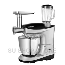 220 В/1200 Вт 7 в 1 Многофункциональный 7 л профессиональный миксер для теста кухонный миксер Электрический взбиватель яиц шлифовальная машина соковыжималка в подарок