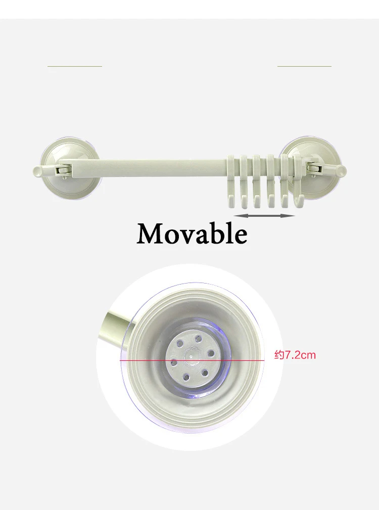 6 крючков, подвижные крючки для ванной комнаты, вешалка для хранения, присоски, крючки на присоске, кухонный органайзер, вешалка, аксессуары для ванной комнаты, набор