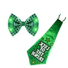 День Святого Патрика, галстук-бабочка, ирландские мужские вечерние галстуки, мужской модный галстук-бабочка, мужской галстук-бабочка, рубашка, галстук-бабочка