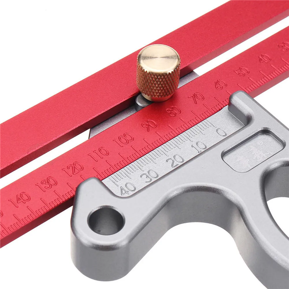 100% новый Drillpro деревообрабатывающая угловая линейка 45/90 градусов Scribe