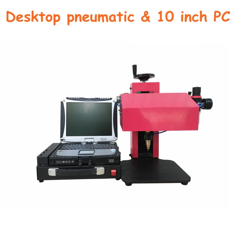 

desktop pneumatic marking machine marking Automotive frame engine motorcycle Vehicle frame Number 140*100 nameplate
