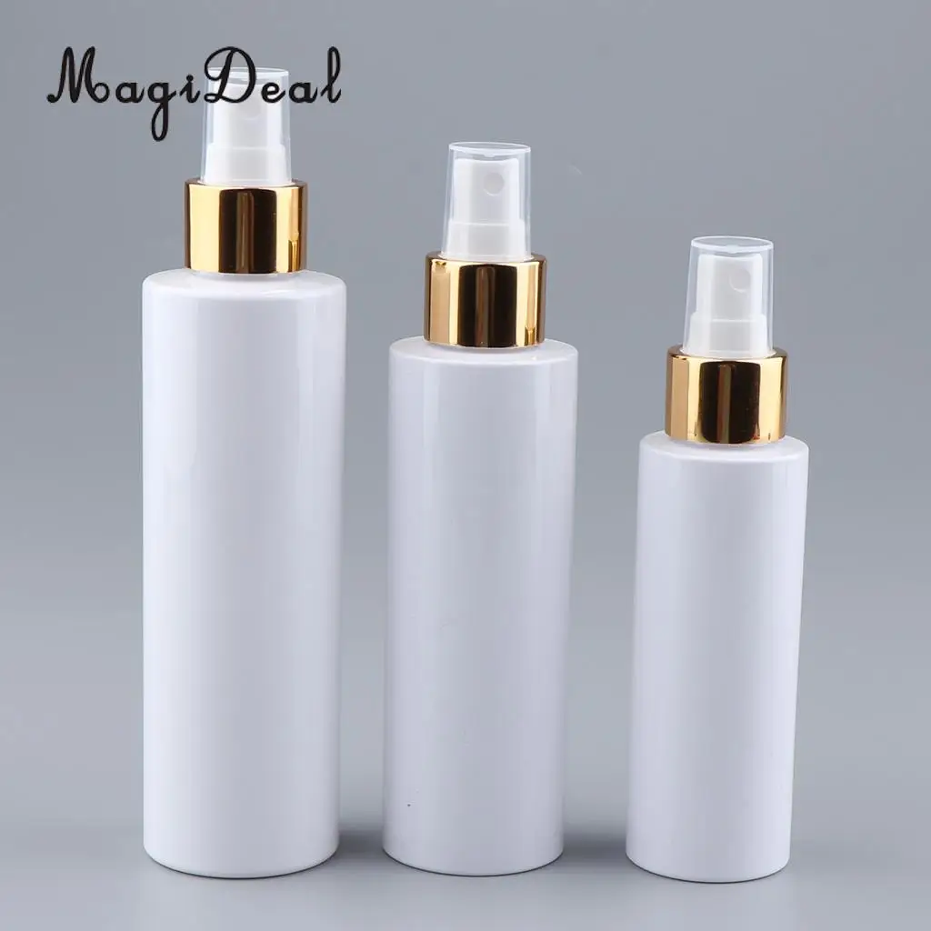Kesoto Empty Spray Bottles - Refillable Great for Essential Oils, Beauty Products, Homemade Cleaners and Aromatherapy 5pcs