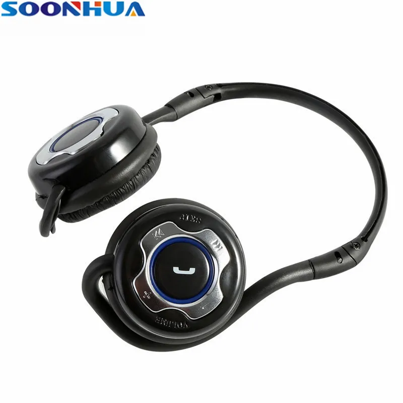 

SOONHUA Wireless Bluetooth Headset Stereo Sports Running Headphone Foldable Gaming Headset With Handsfree Mic For Mobile Phone