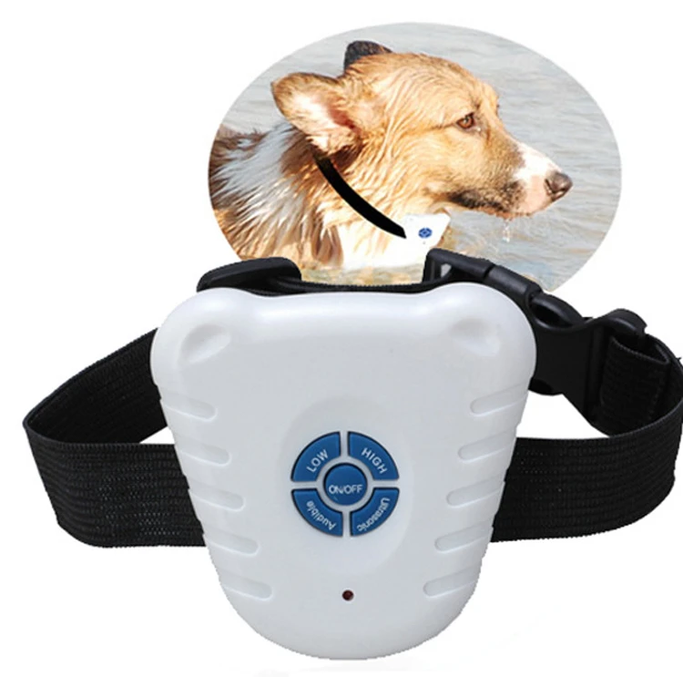 Ultrasonik Guvenli Anti Bark Durdurma Kopek Tasmalari Tasmalar Elektronik Pet Barking Stoper Egitim Kopek Sok Kontrol Pet Yaka Pet Collar Dog Collardog Collar Leash Aliexpress