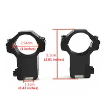 Крепление для прицела FIRECLUB 25,4 мм 30 мм двойное кольцо консольный сверхмощный пикатиннис 20 мм/11 мм Вивер рейка