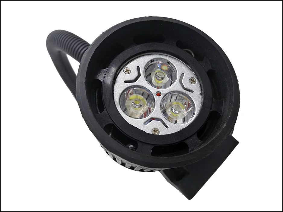 HNTD 3W TD01 AC DC 24V 36V 110V 220V LED Spotlight Plastic Shell CNC Machine Tools Work Lights Milling Machine Light 6