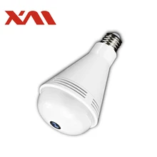 XM 960P HD Bluetooth Music Speaker IP Camera 360 Panoramic WIFI LED Lights Fullcolor Night Vision Bulb Home Security Camera