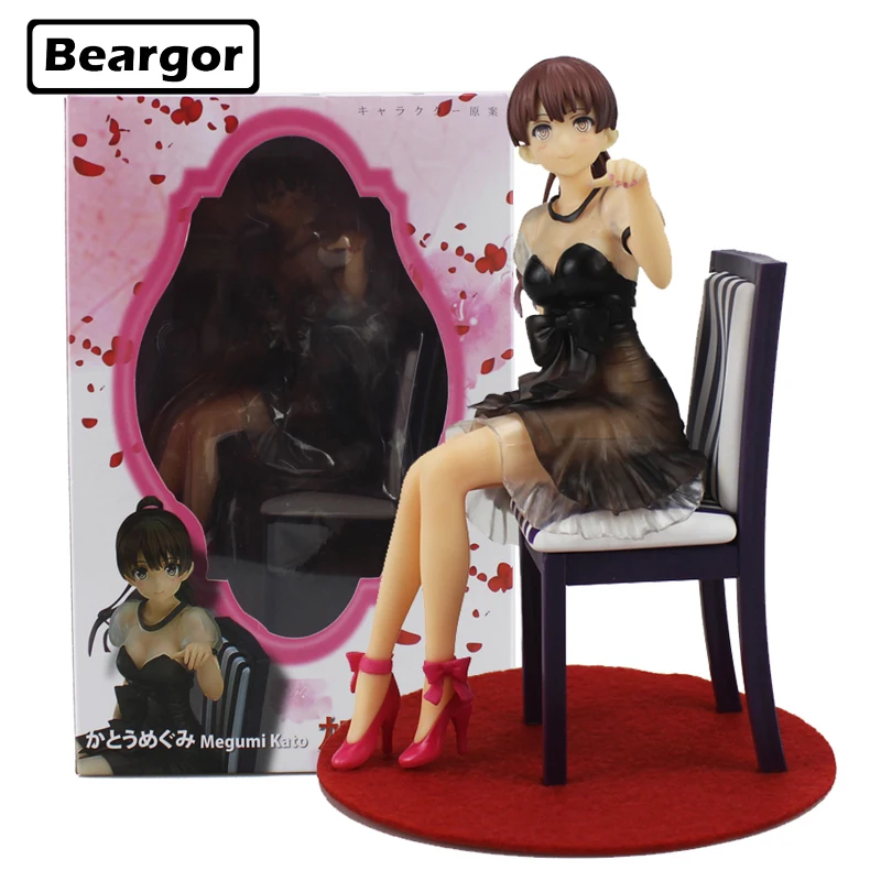 Сексуальное 8 &quotSaenai Heroine No Sodatekata Megumi Kato торжественное платье на стул ver. В коробке