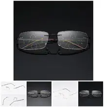 Очки для чтения прогрессивные Мультифокальные линзы Пресбиопия анти усталость очки для пожилых OH66