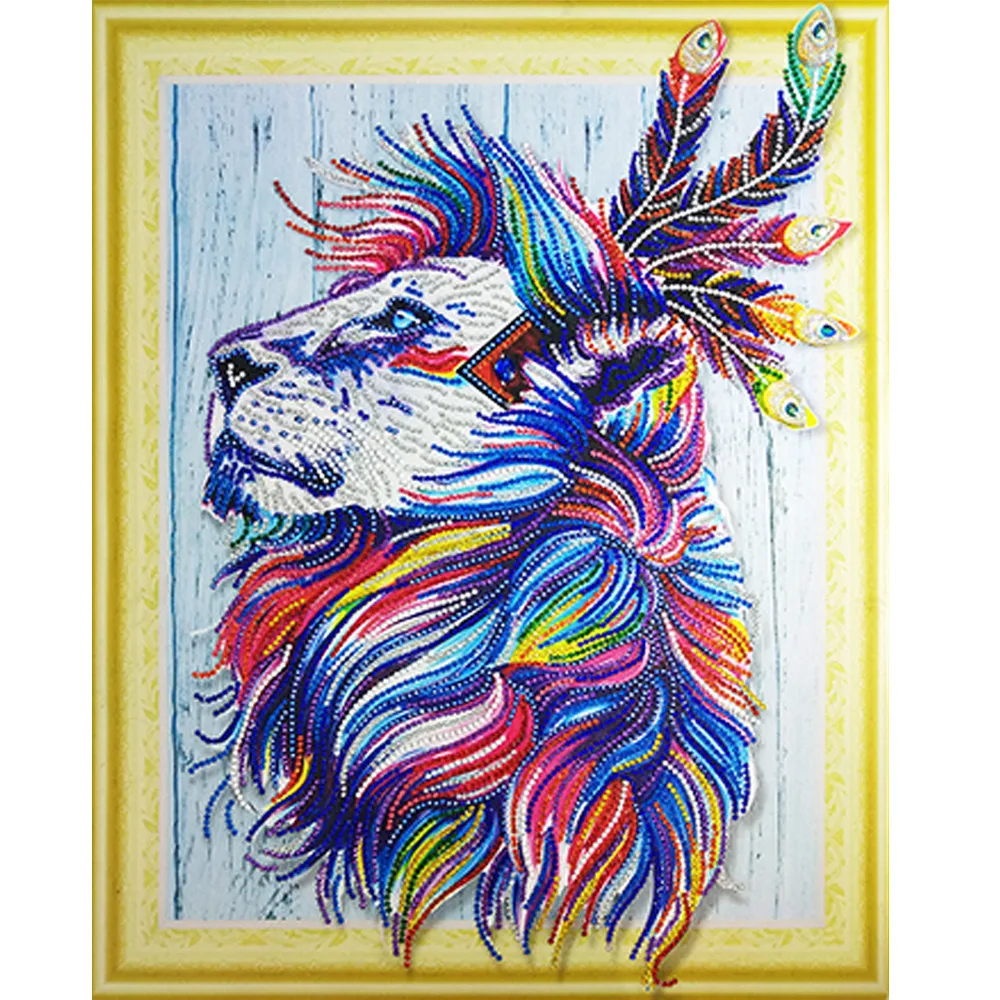 

Special Shaped Diamond Painting DIY 5D Partial Drill Cross Stitch Kits Crystal Rhinestone Of Picture Diamond Embroidery Q4