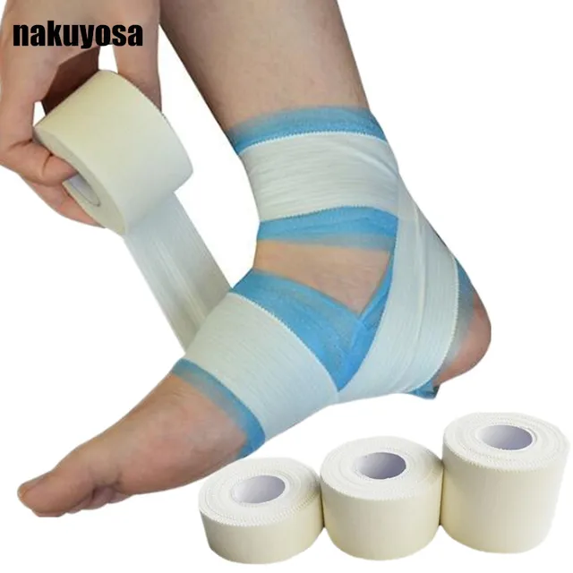 Strong Strapping Rigid tape White Cotton (3 rolls/ lot) For Protective