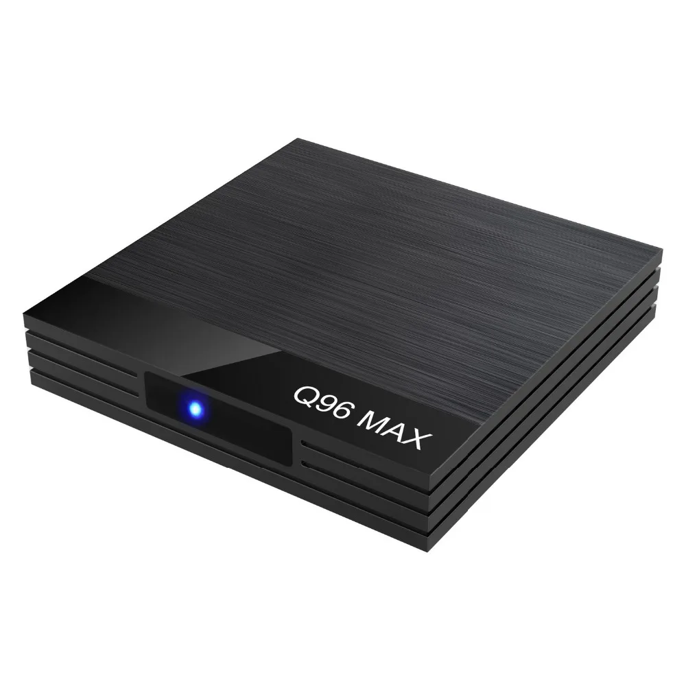 ТВ приставка Android 9 0 Q96 Max Allwinner H6 4 Гб ОЗУ 32 ПЗУ 6K H.265 2 4G WiFi медиаплеер