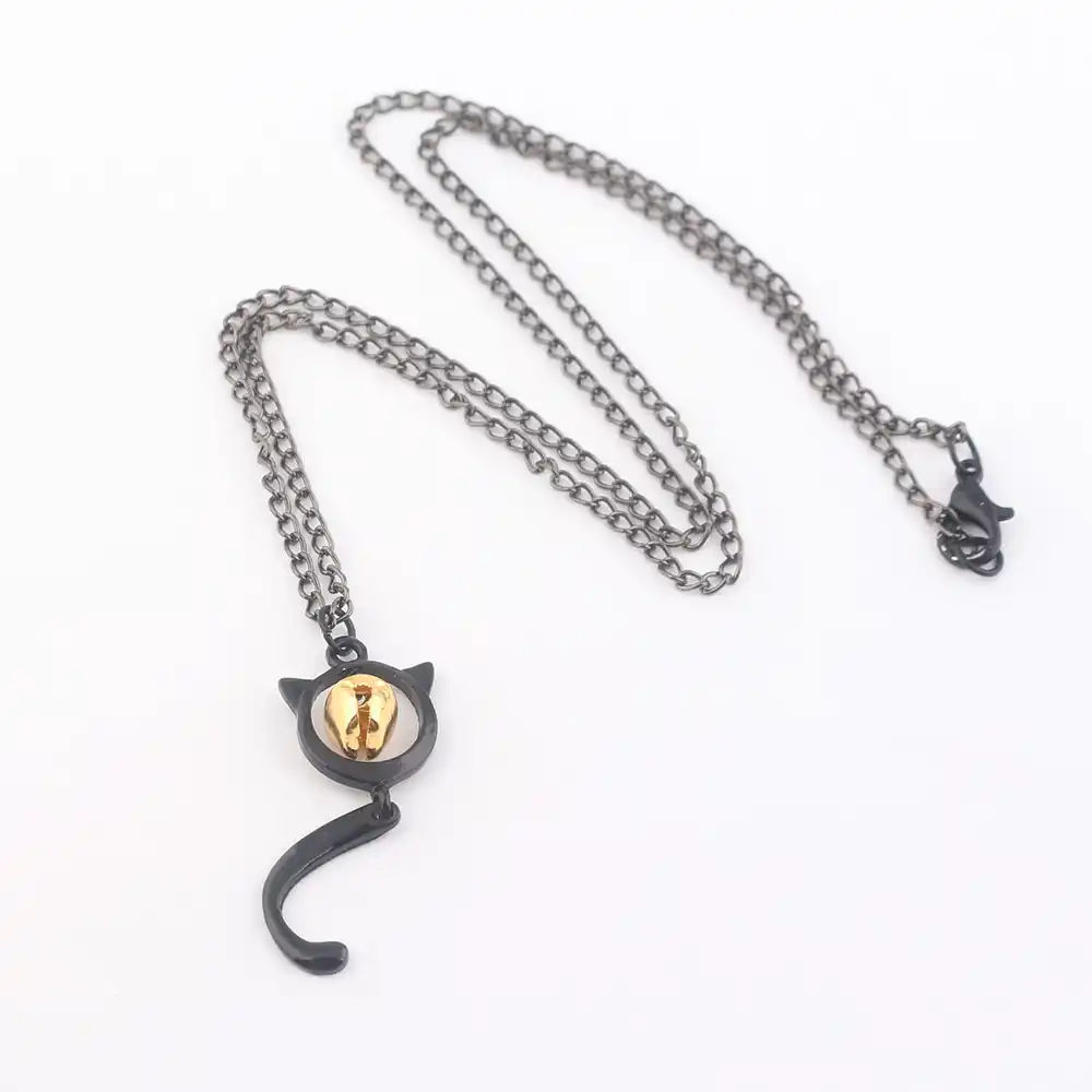 Miraculous Ladybug Cat Noir Necklace Bell Cat Noir Costume Necklaces Pendants Women Men Fans Cosplay Jewelry Free Shipping
