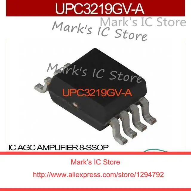 UPC3219GV A IC AGC AMPLIFIER 8 SSOP UPC3219GV A 3219 UPC3219GV UPC3219 UPC3219G 3219Gamplifier