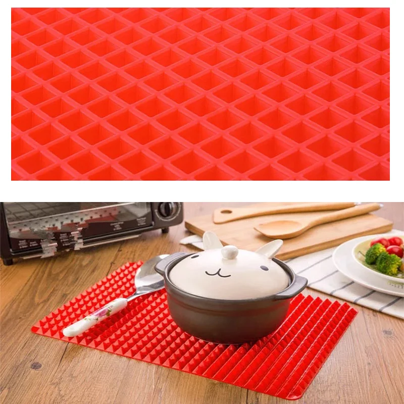 Buy Microwave Oven Roasting Mat Red Direct Original Healthy Chef Raised Baking