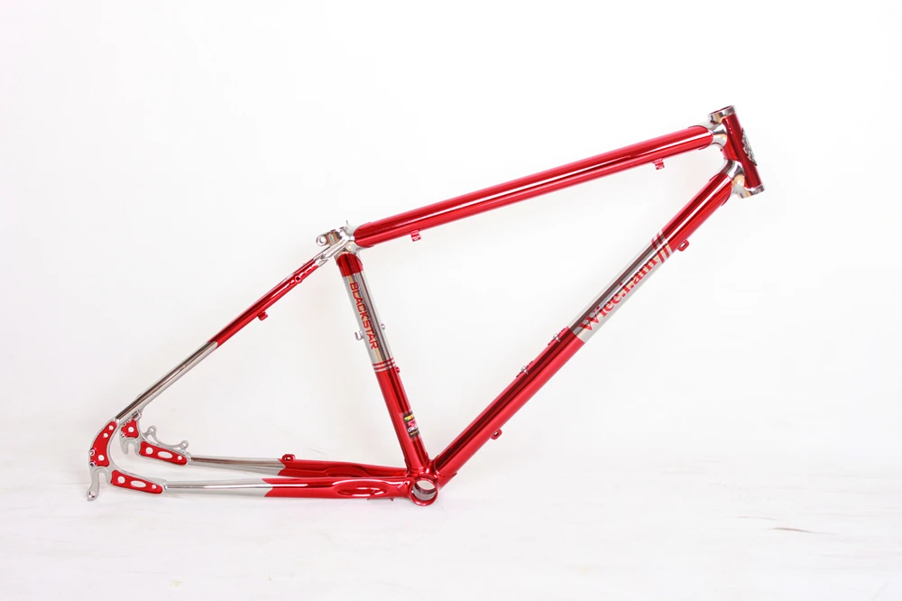 Lug4130 Chrome molybdenum steel frame 700C road bicycle Retro bicycle Mountain bike frame
