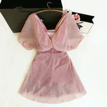 Купальник большого размера S-4XL сексуальный цельный купальник сплошной Женский Купальники без спинки для женщин купальный костюм Глубокий v-образный вырез