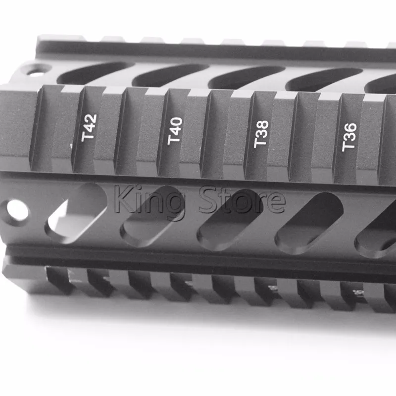 AR-15 M4 Тактический средней длины 12 дюймов поплавок Handguard Пикатинни трубка с торцевой крышкой