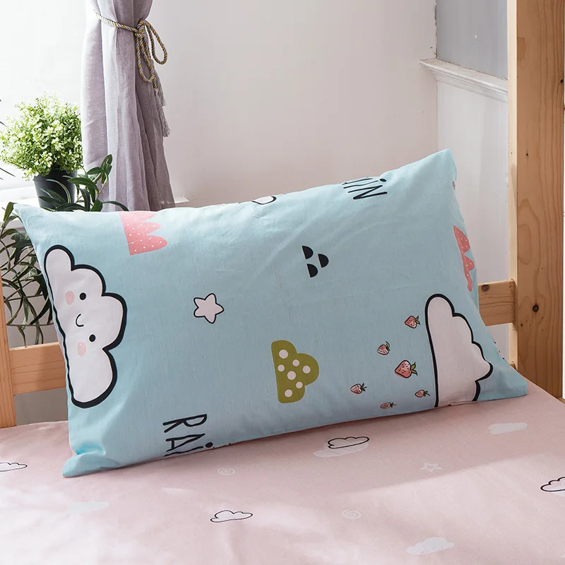 2019 new Cartoon rain Blue and pink Bedding Sets Soft Kids Duvet Cover Set Quilt cover Bed Set Single Pillow Case Bedclothes 2019 new Cartoon rain Blue and pink Bedding Sets Soft Kids Duvet Cover Set Quilt cover Bed Set Single Pillow Case Bedclothes