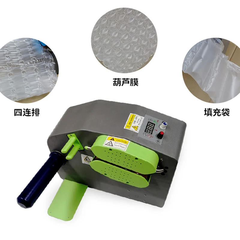 US $369.89 Multifunctional Cushion Air Cushion Inflator Bubble Film Machine Conjoined Bubble Bag Filling Packaging Inflator
