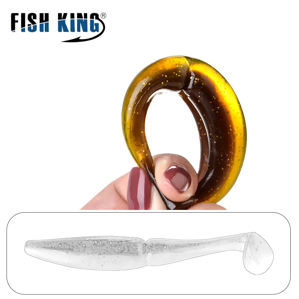 Crazy Shiner Fishing Lure Color Baits Fishing Wobbler Bass Bait Artificial Fishing soft Lure Tacke 90mm 105mm Soft Baits