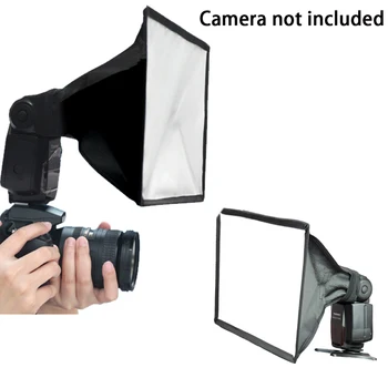 

Flash Light Professional Reflector Camera Accessories Softbox Flash Diffuser Speedlight Photography With Storage Pouch