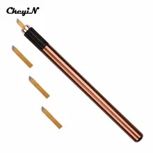 Tattooing Permanent Cross Lock Makeup Pen Eyebrow Manual Microblading Tattoo Machine Gun With 4 Pieces 12pins Blade Needle