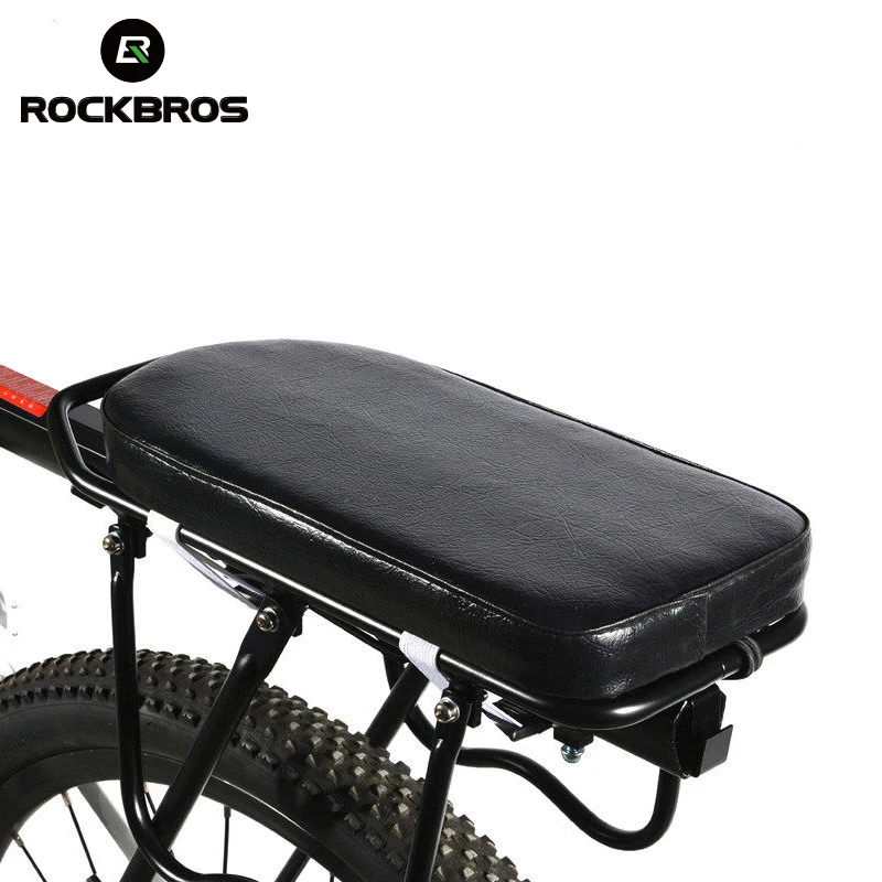 

ROCKBROS Bicycle Manned Luggage Rack Cushion Touch Smooth Multifunctional Soft Saddle Cover Shockproof Bike Accessoriees