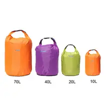 10L/20L/40L/70L Водонепроницаемая сухая сумка для хранения каноэ плавающая сумка для катания на байдарках походные сумки для отдыха на открытом воздухе водонепроницаемая сумка аксессуары новые