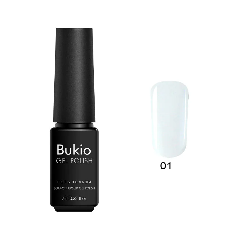 Bukio Lucky УФ-гель для ногтей Gellack vernis поддельные ногти искусство праймер для ногти гель лак краска чистый цветной Гель-лак маникюр - Цвет: 01