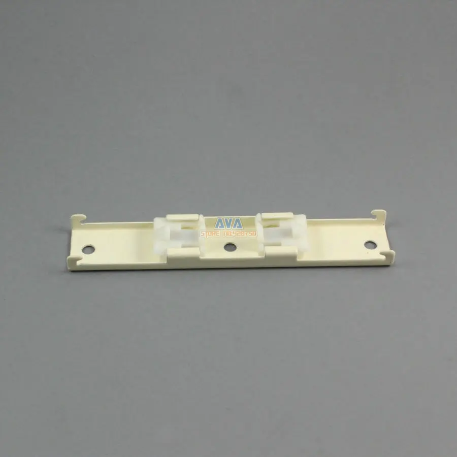 10 Pieces Curtain Track Bracket Curtain Dual Tracks Brace 106x20mm