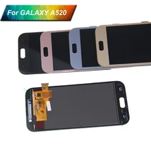 5," ЖК дисплей для SAMSUNG Galaxy A5 дисплей сенсорный экран дигитайзер A520 A520F SM-A520F запасные части