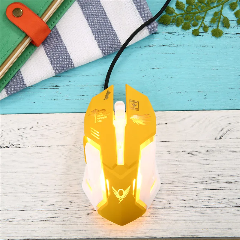 OW D. va Mercy Reaper проводная мышь 6 кнопок оптическая игровая геймерская мышь USB компьютерная мышь для Fortnite Overwatch геймеров